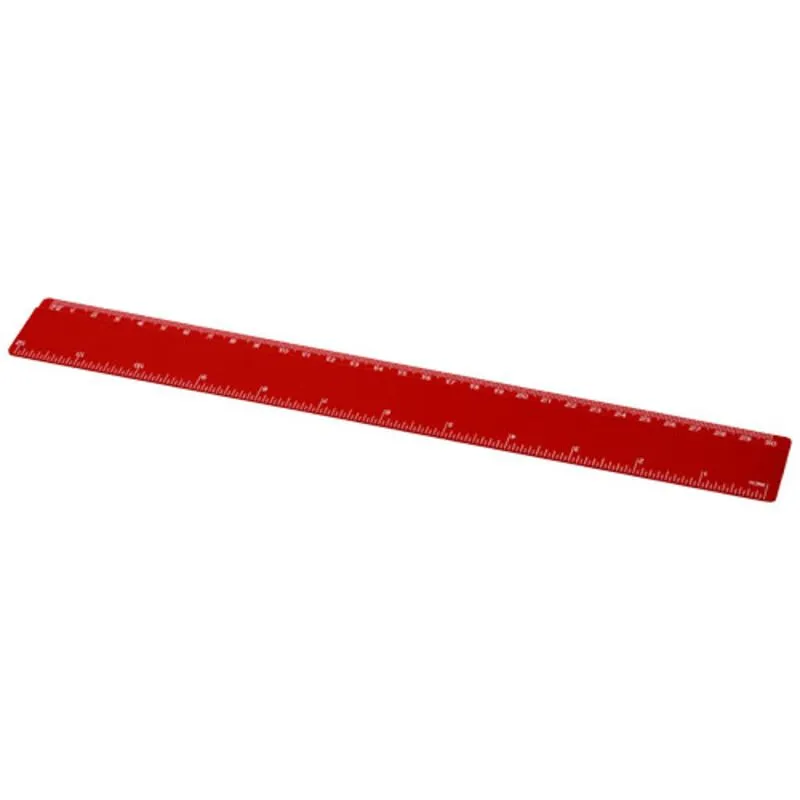 Regla de plástico reciclado de 30 cm Refari